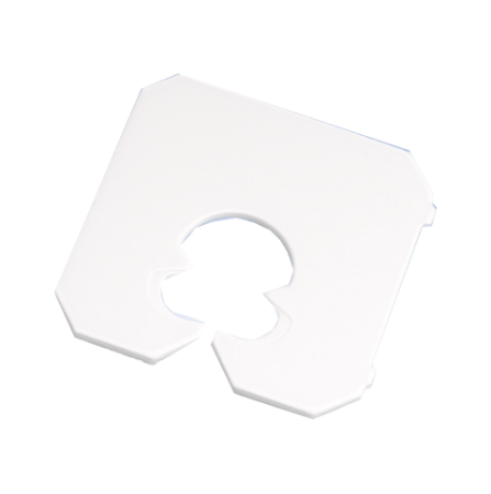 Sluitclip wit