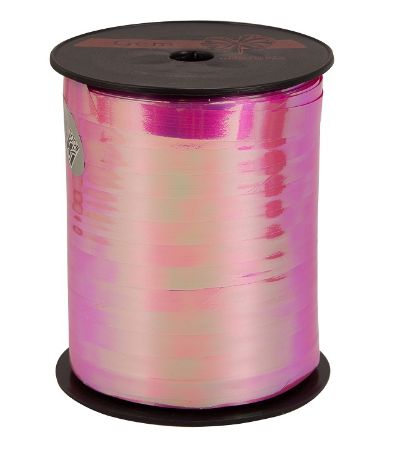Afbeeldingen van Krullint 10mm, parelmoer Roze