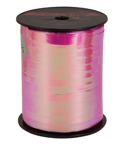 Afbeeldingen van Krullint 10mm, parelmoer Roze
