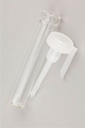 Afbeeldingen van Glasbuisjes met dopjes blanco