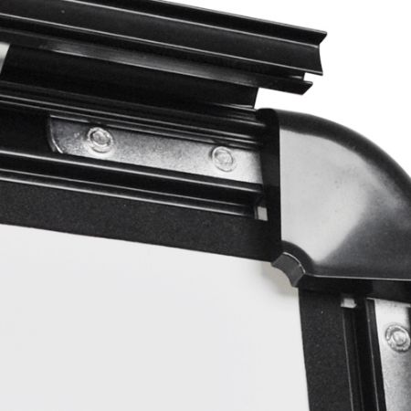 Afbeeldingen van Stoepbord Pro A0 met watertank, Zwart | Topbord geschikt