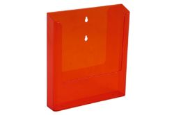 Afbeeldingen van Folderhouder wand A4 Neon Orange