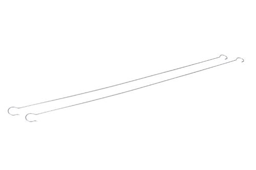 Afbeeldingen van C-haken dubbel, lengte 700mm, 2mm