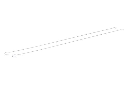Afbeeldingen van C-haken dubbel, lengte 1000mm, 2mm