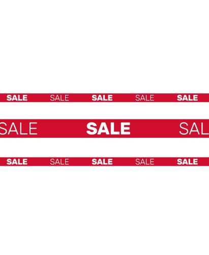Railstrook/Schapstrook SALE Rood 26x900mm