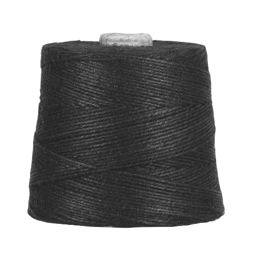 Klos jute touw 1KG, Zwart