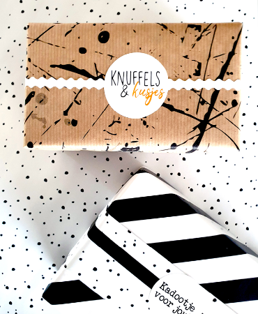 metallic en kraft cadeaupapier - sfeerbeeld 2