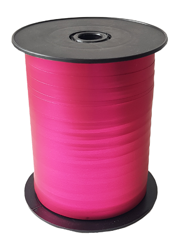 Silky metal krullint 10mm 250m magenta - Extra mat