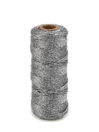 Flashy cord koord / touw zilver - cadeaulint