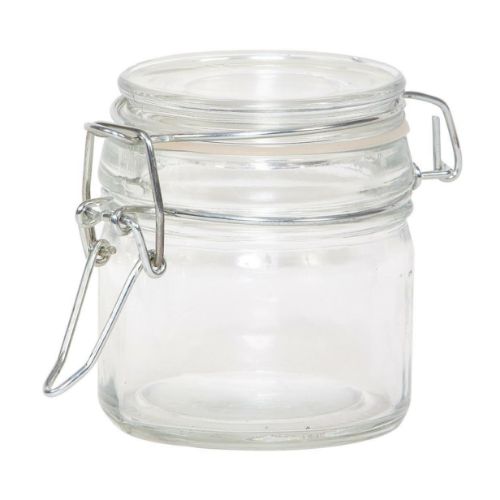 Weckpot 90 ml met klepdeksel en beugelsluiting