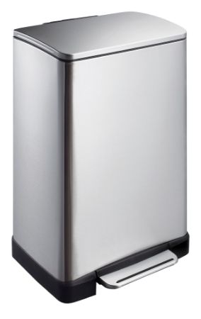 E-Cube pedaalemmer 40 ltr - RVS