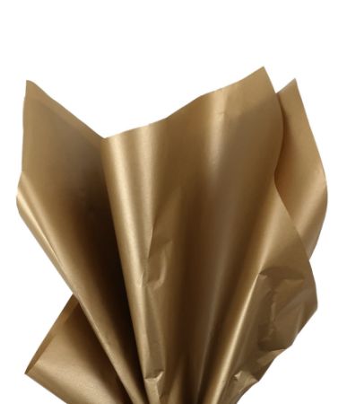 Vloeipapier 50x70 cm, Goud
