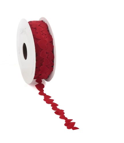 Vellu Hartjes lint 15mm 10m, Rood