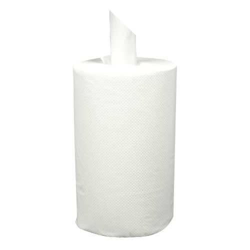 Handdoekrol mini coreless cellulose 1-laags 19cm 12x120meter