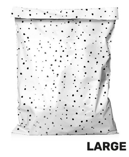 Verzendzakken Sweet Confetti 450x550+50mm met afsluitstrip