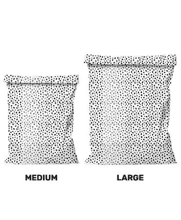 Verzendzakken 101 Dots 360x450+50mm met afsluitstrip