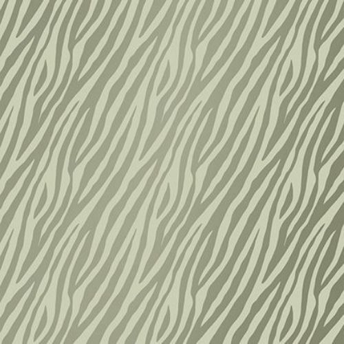Afbeeldingen van Coated cadeaupapier 200m - Look Like A Zebra Green