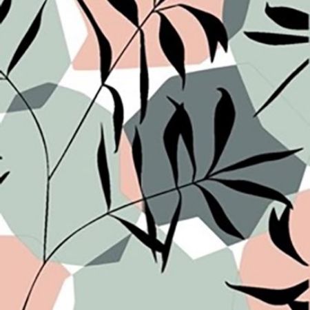 Afbeeldingen van Coated cadeaupapier 200m - Beautiful Dots Pink Mint
